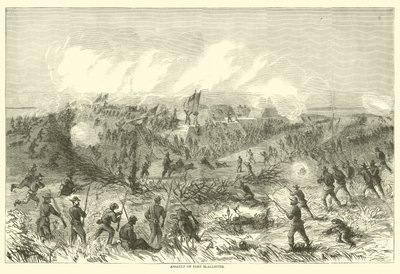 Angreb på Fort McAllister, december 1864 af American School