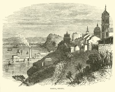 Bahia, Brasilien, juli 1862 af American School