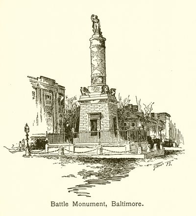 Kampmonumentet, Baltimore af American School
