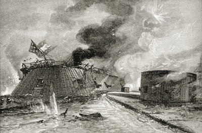 Slaget mellem Monitor og Merrimac i 1862, fra 