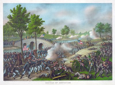 Slaget ved Antietam, pub. Kurz  Allison af American School