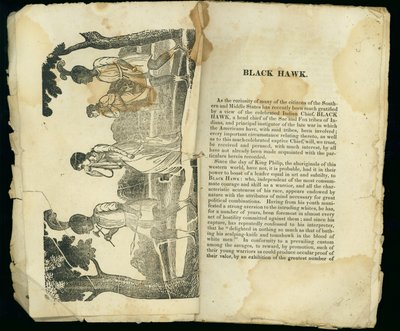 Black Hawk, fra Fortælling om Mrs. Jane Lewis