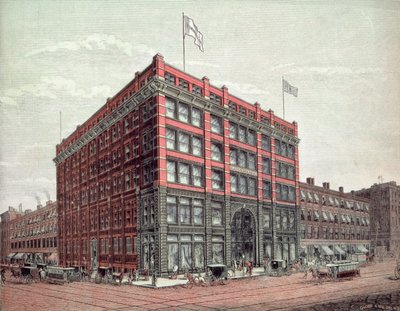 Bloomingdales Souvenir, 1886 af American School