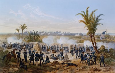 Bombardement af Veracruz, marts 1847 af American School
