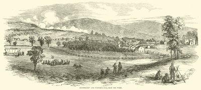 Boonesboro og Turners Gap, fra Vesten, september 1862 af American School