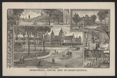 Boscobel House og omegn af American School