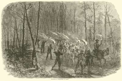 Indbringelse af fanger om natten, august 1864 af American School
