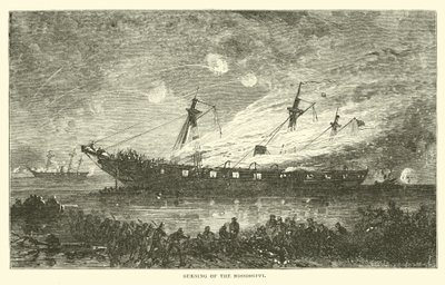 Afbrænding af Mississippi, april 1863 af American School