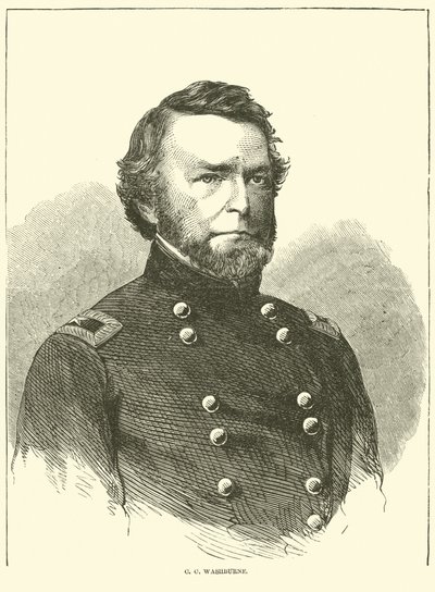 C C Washburne, maj 1863 af American School