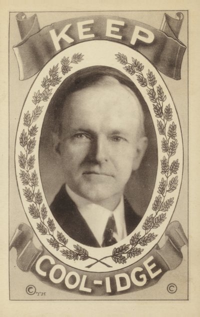 Calvin Coolidge (litografi) af American School