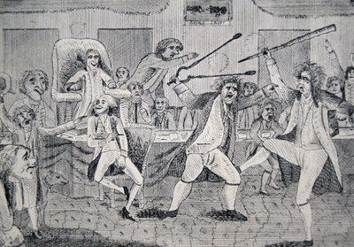 Tegneserie, der skildrer 