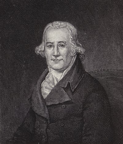 Caspar Wistar, amerikansk læge og anatom (gravering) af American School