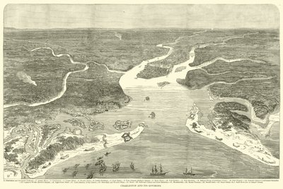Charleston og dens omegn, juli 1863 af American School