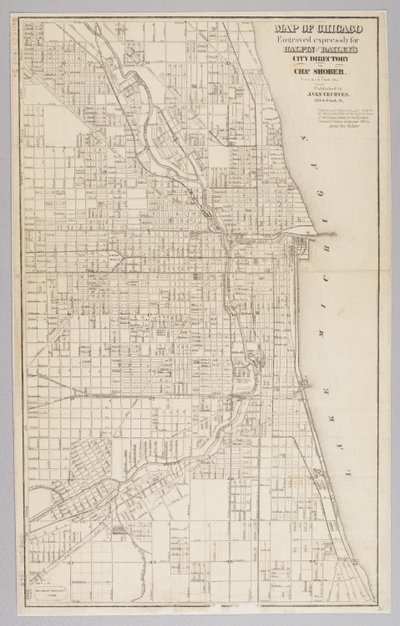 City of Chicago kort af American School