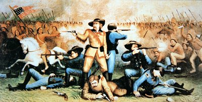 Custers sidste standplads ved slaget ved Little Bighorn, 25. juni af American School