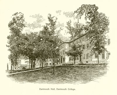 Dartmouth Hall, Dartmouth College af American School