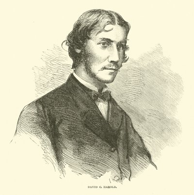 David C. Harold, april 1865 af American School