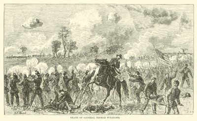 General Thomas Williams død, august 1862 af American School