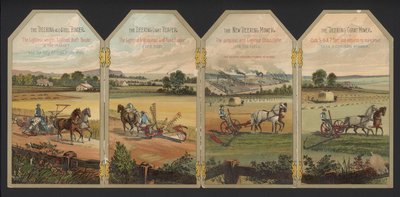 Hjortegårdsmaskiner (farve litho) af American School