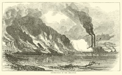 Ødelæggelse af Arkansas, juli 1862 af American School