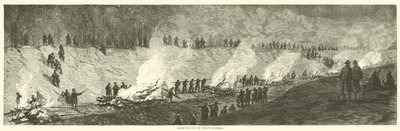 Ødelæggelse af Weldon Railroad, september 1864 af American School