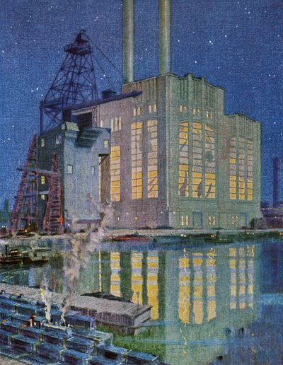 Elektrisk kraftværk af American School