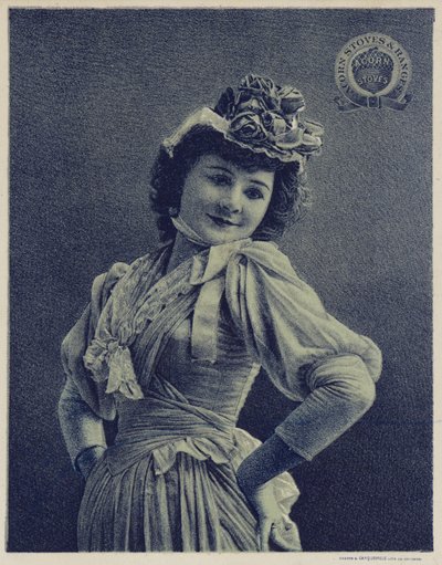 Elegant dame af American School