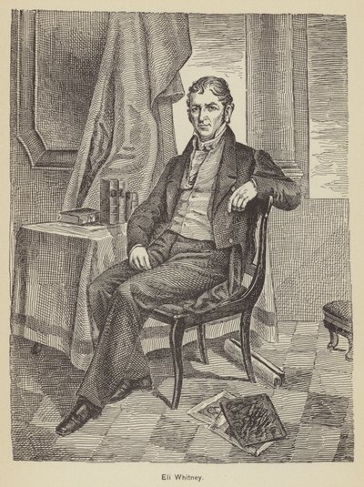 Eli Whitney (gravering) af American School
