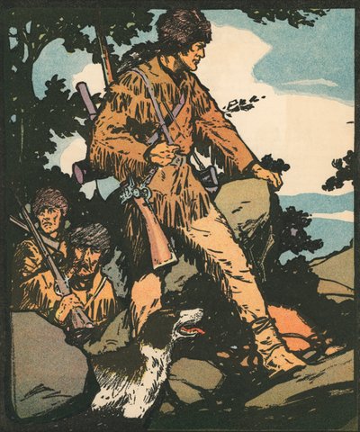 Opdagelsesrejsende: Frontiersman Daniel Boone af American School