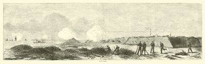 Fort Fisher, december 1864 af American School