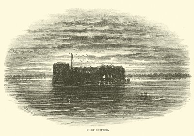 Fort Sumter, maj 1862 af American School
