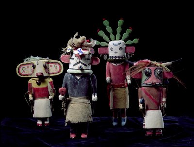 Fire Kachina-dukker af American School
