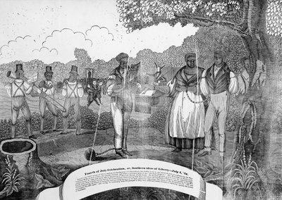 Fjerde juli-fejring eller Southern Ideas of Liberty af American School