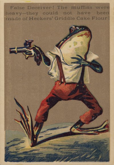 Frø med pistol af American School