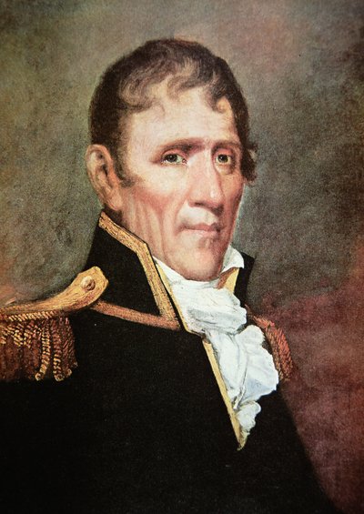 General Andrew Jackson (farve litho) af American School