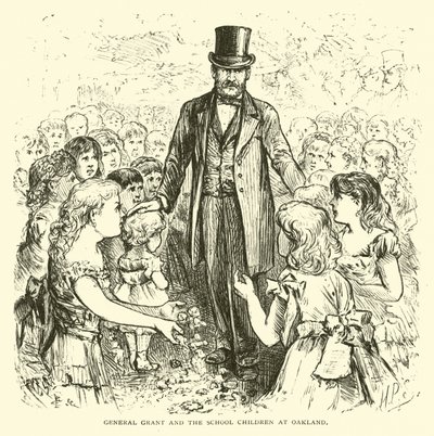 General Grant og skolebørnene i Oakland af American School