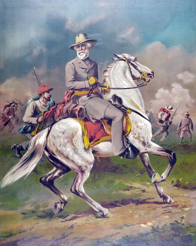 General Robert E. Lee, pub. 1886 af American School