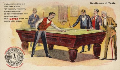 Gentlemen of Taste, spille pool af American School