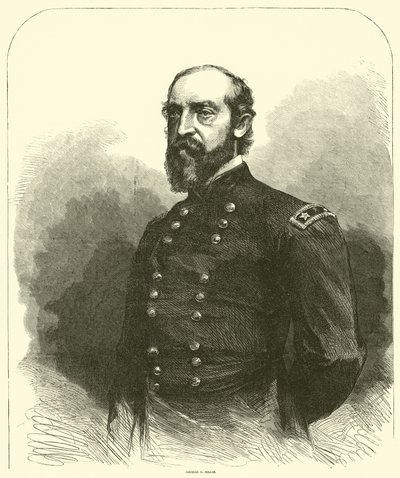 George G Meade, maj 1863 af American School