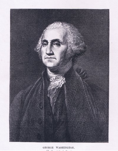 George Washington, illustration fra Cassell