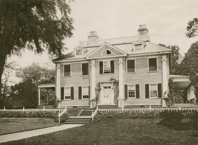 George Washingtons hovedkvarter, Cambridge (fotogravure) af American School