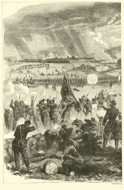 Gettysburg, 3. juli 1863, juli 1863 af American School