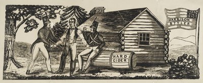 "Harrison & Tyler" kampagneemblem af American School