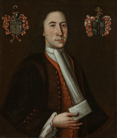 Henry Gibbs, ca. 1721 (olie på lærred) af American School