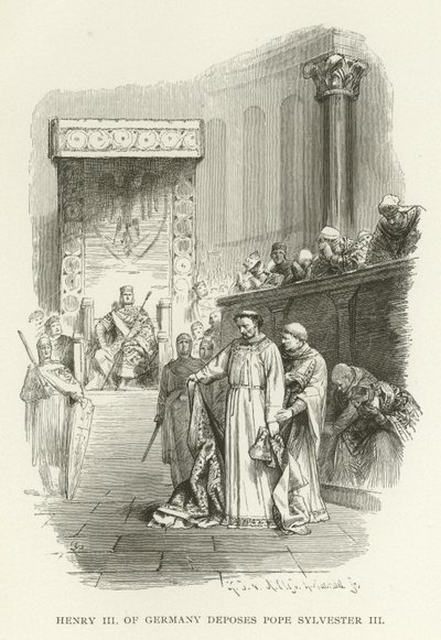 Henrik III af Tyskland afsætter pave Sylvester III af American School