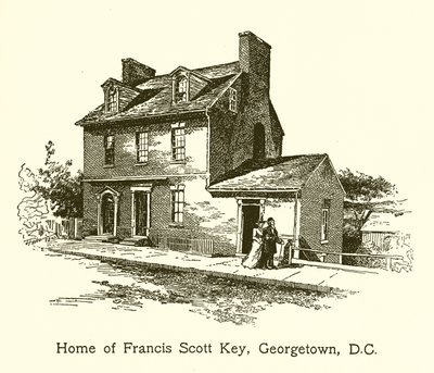 Hjemsted for Francis Scott Key, Georgetown, D.C af American School