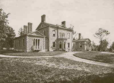 Henry Clays hjem (fotogravure) af American School