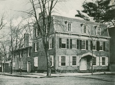 Joseph Hopkinsons hjem (fotogravure) af American School