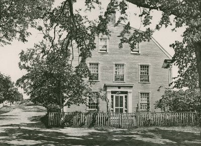 Hjem for Sir William Pepperell, Maine (fotogravure) af American School