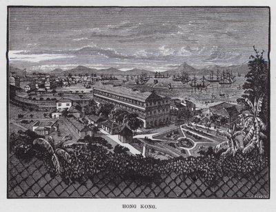 Hong Kong (gravering) af American School